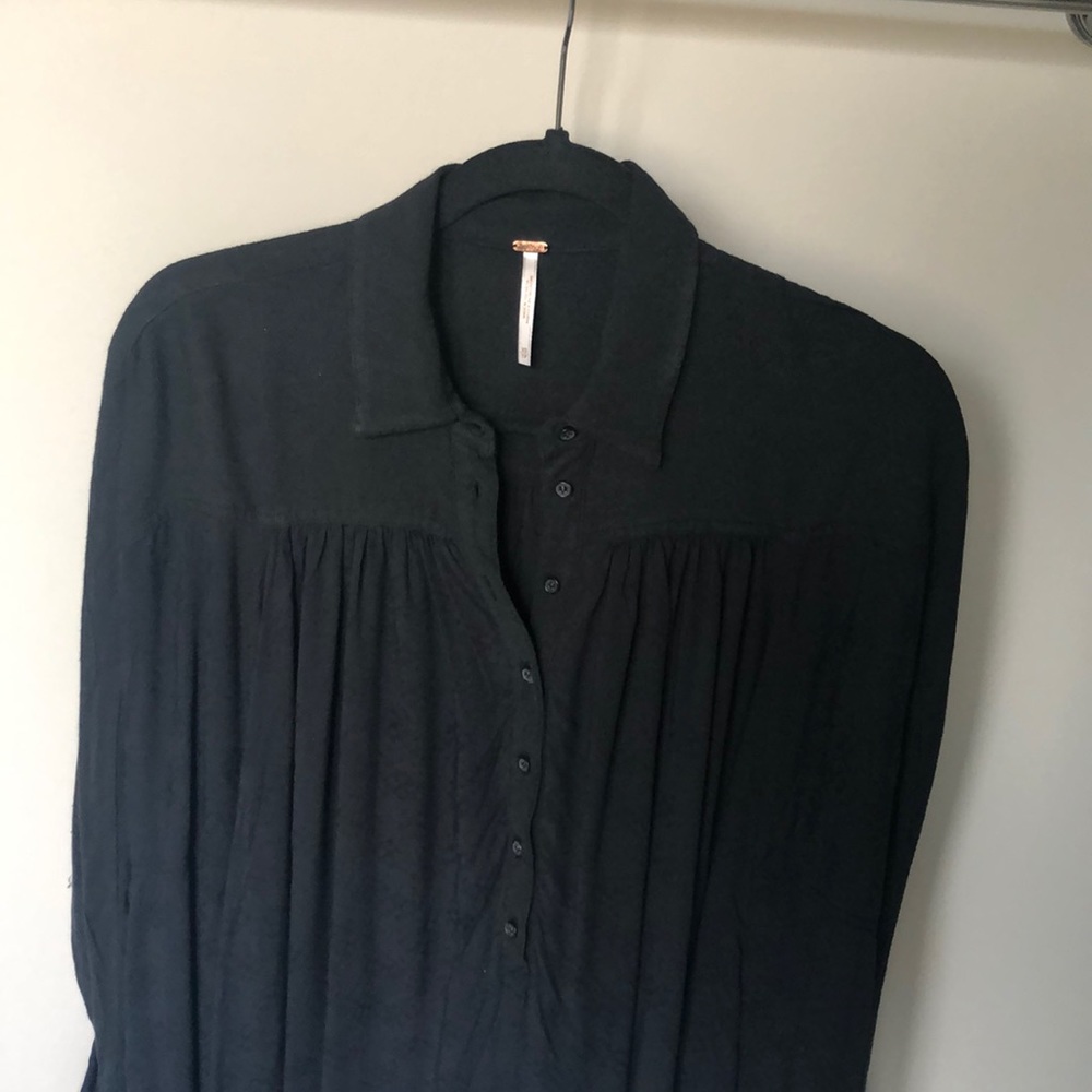 Free People Black Tunic